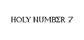 HOLY NUMBER 7 Logo